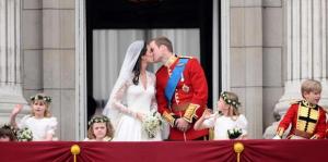 The Kiss of Royal Wedding
